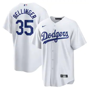 mens nike cody bellinger white los angeles dodgers home rep